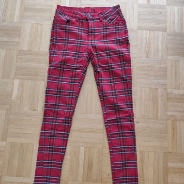 Urban Classics Hose Karomuster Punk Style