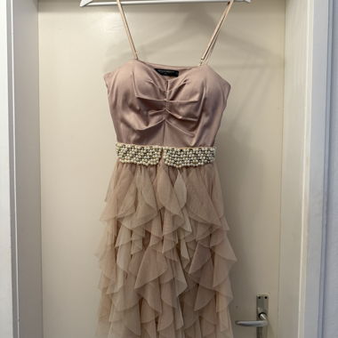 Pink prom dress
