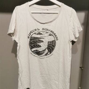 White Rip Curl T-Shirt