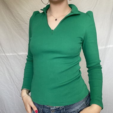 Maglia a maniche lunghe con zip di LOLA