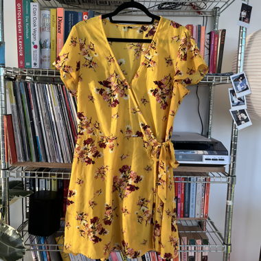 Abito a portafoglio floreale H&M