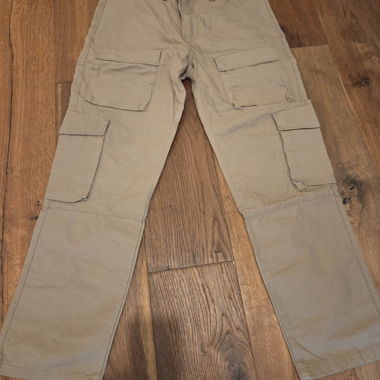 Pantaloni cargo beige
