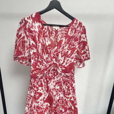 Lili & Lala Kleid M – Sommerprint & Wickeloptik