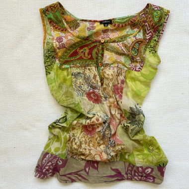 Top d'Été Vintage