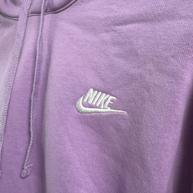 Felpa con cappuccio Nike viola