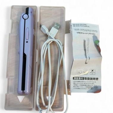 lavender mini iron, travelsize
