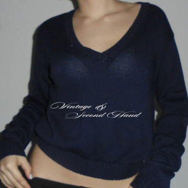 Pull bleu foncé