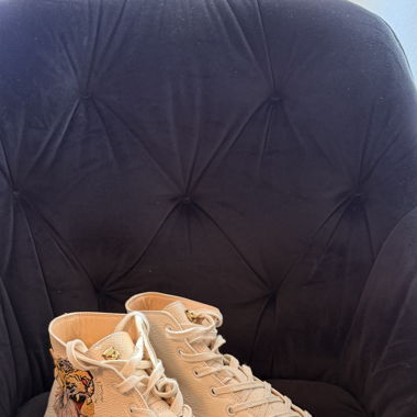 GUCCI TIGER SNEAKERS HIGH - Gr. 44.5