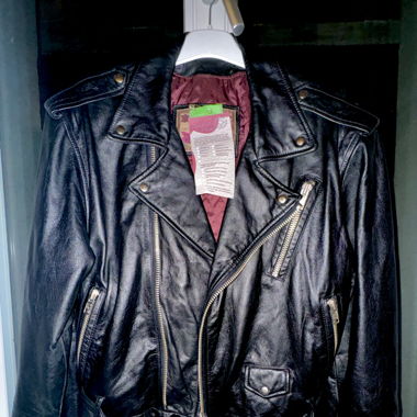  VINTAGE LEATHER JACKET 