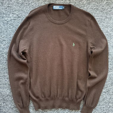 Rundhalspullover aus Wolle Polo Ralph Lauren S