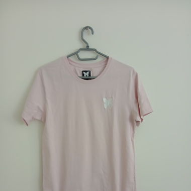 Good for Nothing pinkes T-Shirt Grösse M