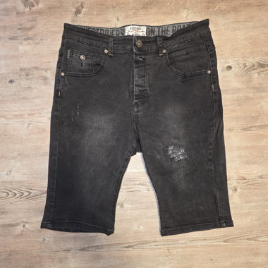 Short neri in denim Korishee