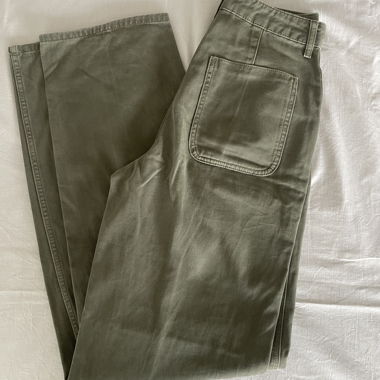Pantaloni larghi ASOS Design kaki EU 36 Tall