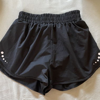 Pantaloni da corsa neri / tuta sportiva