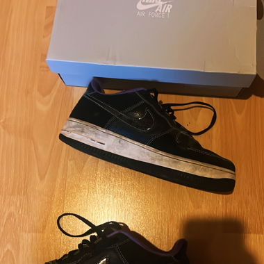 Nike Air Force 1 Nero/Viola