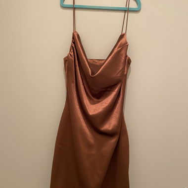 Braunes Kleid 
