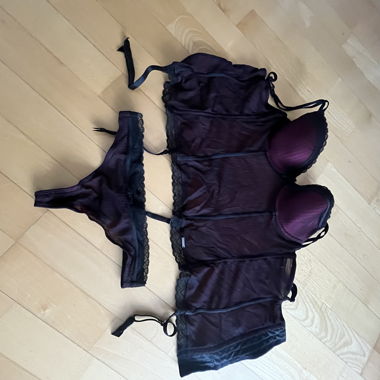Bustier et string