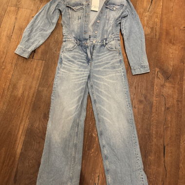 Zara-Jeans-Overall Grösse S