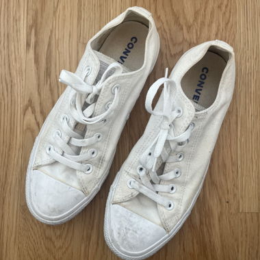 White Converse Sneakers
