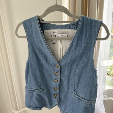 Zara Jeans-Weste
