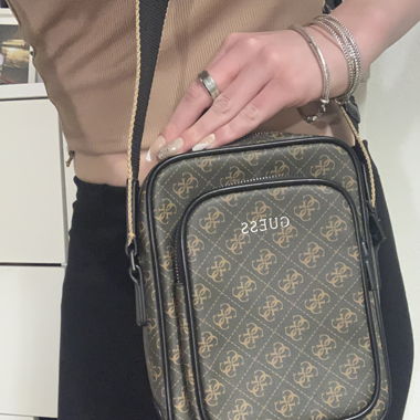 Sacoche Guess brune 
