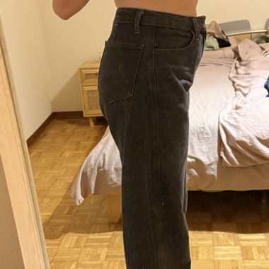 Jeans gris foncé ballon