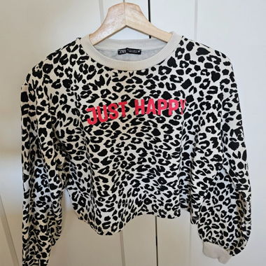 Pull multicolore Zara — Taille S — 100% coton