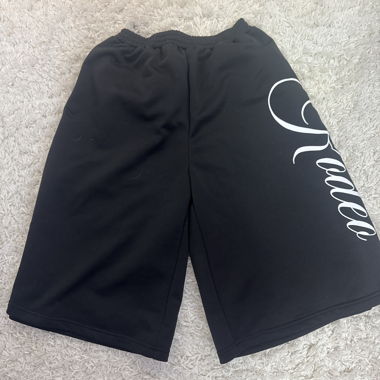 Schwarze Sport-Shorts