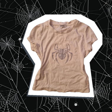 Bae Crop-Tshirt Spider