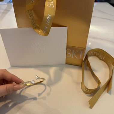 Swarovski Mesmera Armreif mit Tasche