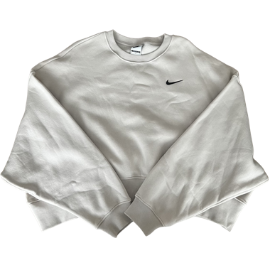 Sweatshirt Nike crème oversize