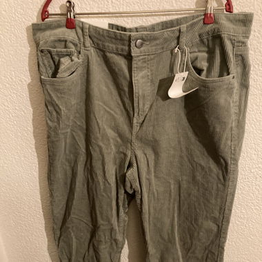 cord pants, brand new