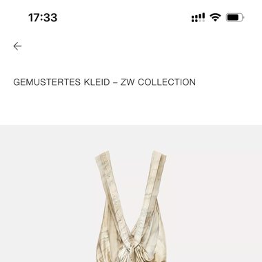 Zara - Gemustertes Kleid L