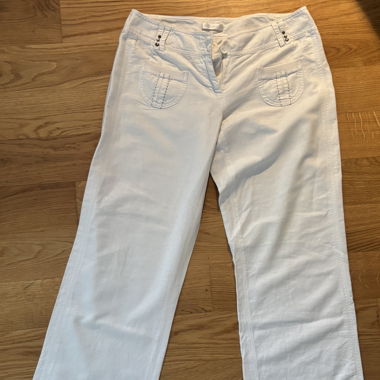 White Linen Pants