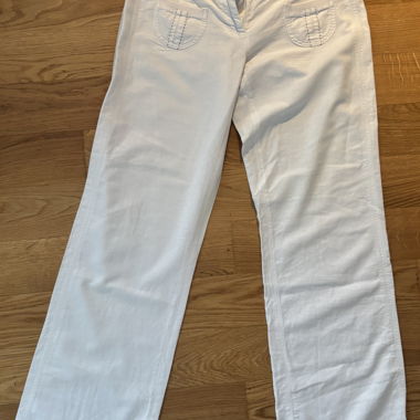 White Linen Pants