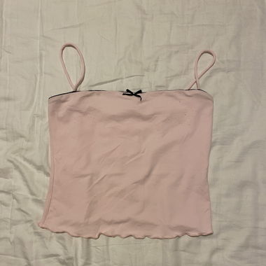 Rosa Berska top mit Schlaufe