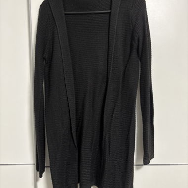 Hooded cardigan