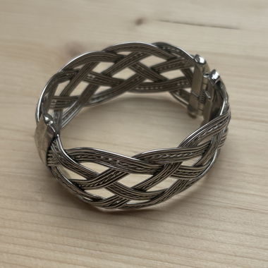 Vintage Woven Metal Bracelet