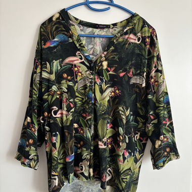 Medicine tropical print blouse size S/M