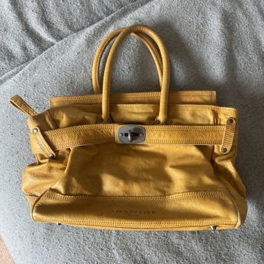 Borsa in pelle Liebeskind gialla