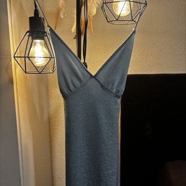 H&M Blue Shimmering Dress