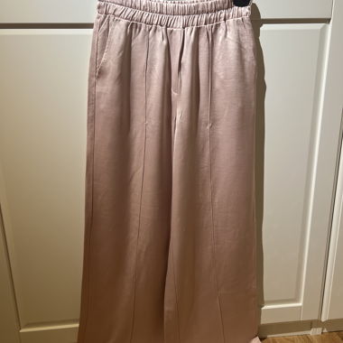 Pantalon palazzo rose