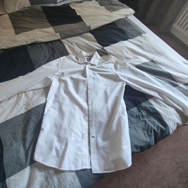 White Slim-Fit Shirt