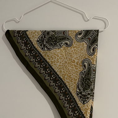 patterned scarf