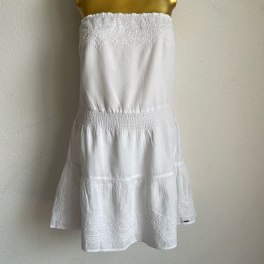 Robe courte bustier 100% coton
