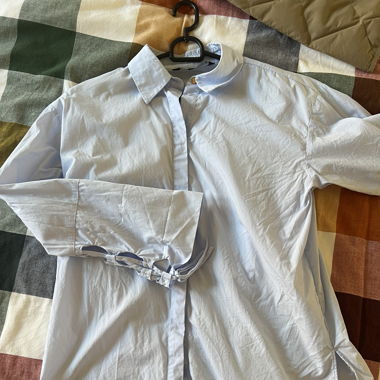Zara blue shirt - XS