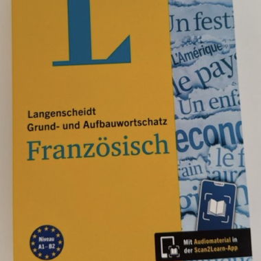Libro di vocaboli di francese Langenscheidt
