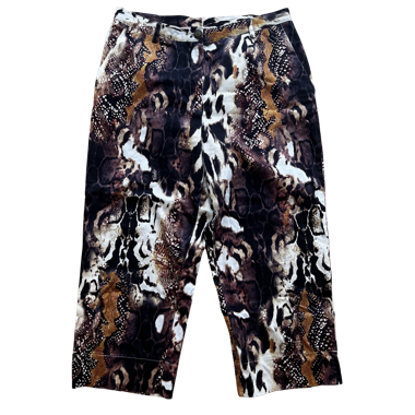 Merrytime 3/4 Capri-Hose mit Animal-Print