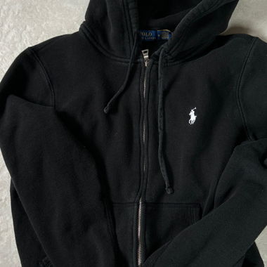 Polo Ralph Lauren Kapuzenjacke Schwarz M