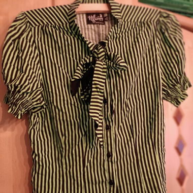 Chemise pin up gothique taille S -M